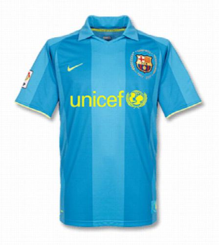 fc barcelona 2007 jersey