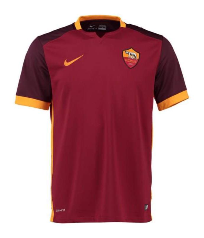 AS Roma 2015-16 Home Kit