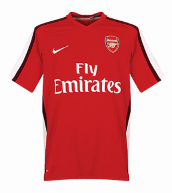 Arsenal FC 2009-10 Home Kit