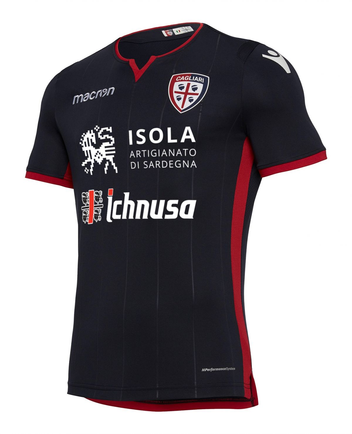 Tercera Camiseta Cagliari Calcio 2018-19