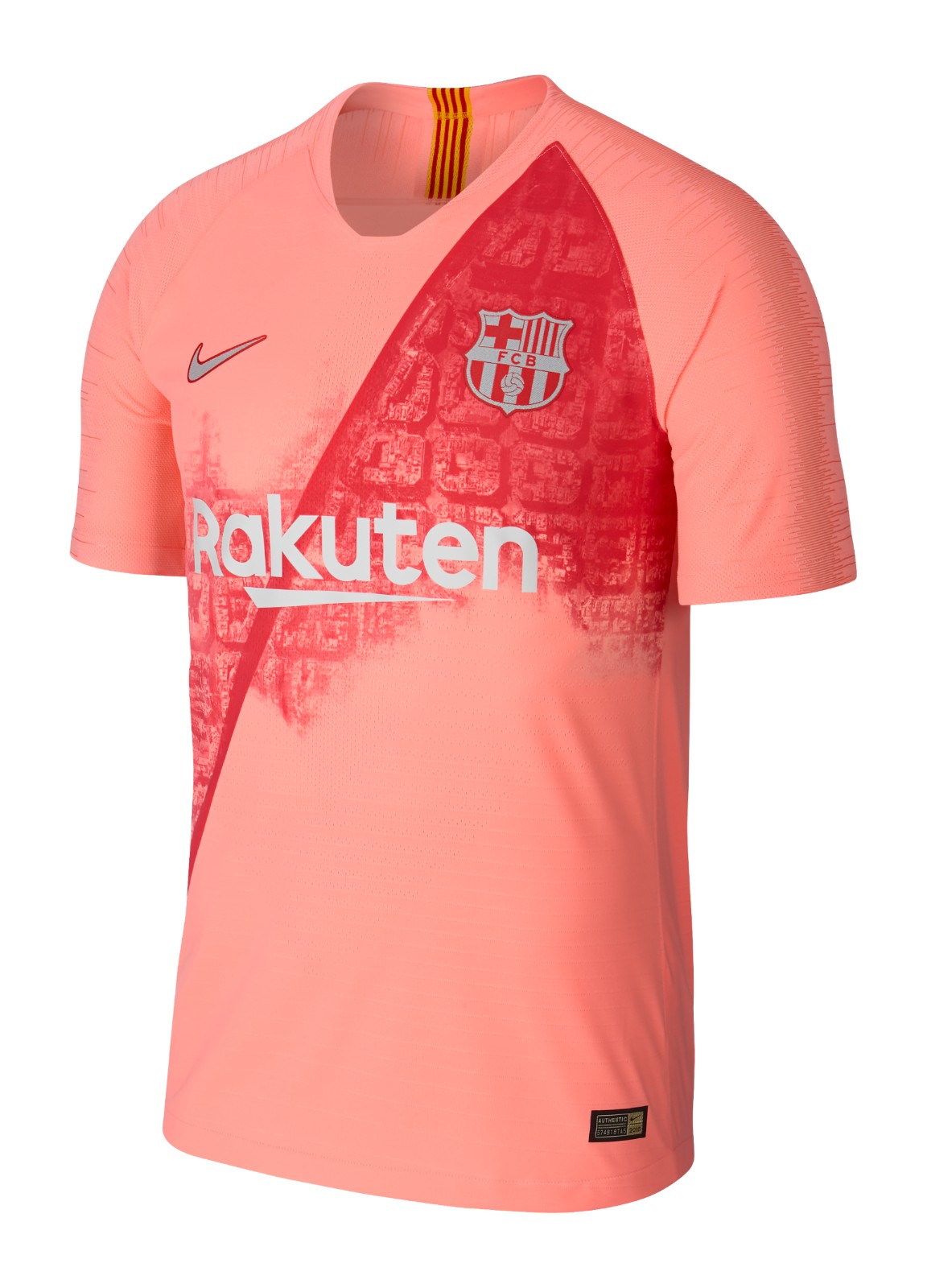 tercera camiseta del barcelona 2018