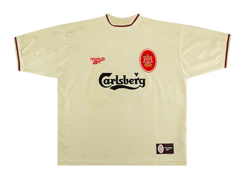 liverpool away kit 1996