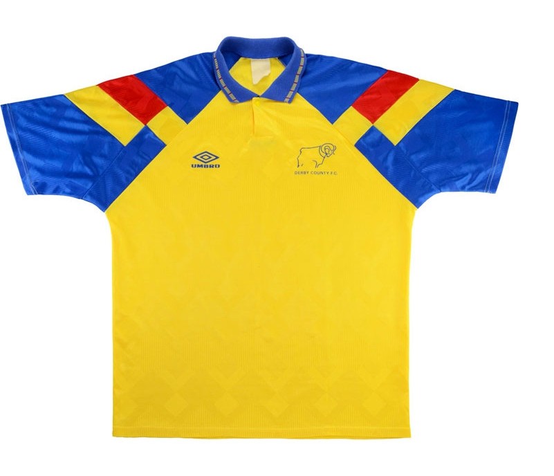 Derby County 1992-93 Auswärts-Trikot