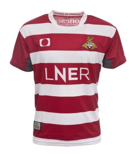XL UK Taille: L UE DONCASTER ROVERS FOOTBALL SHIRT 2016//17 DRFC Soccer Jersey