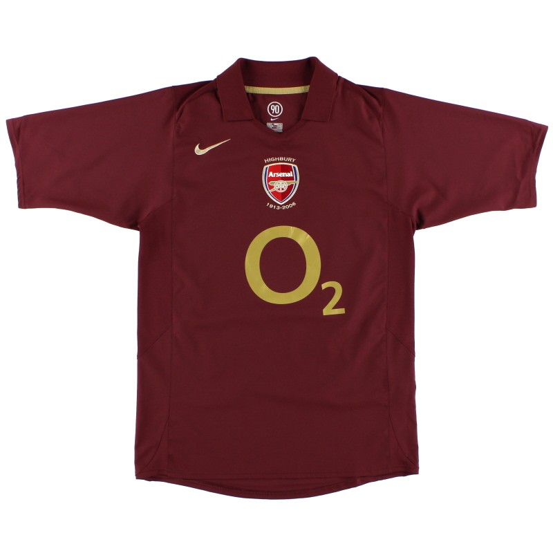 Arsenal FC 2005-06 Home Kit